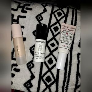 LIKE NEW PRIMER BUNDLE: RARE BEAUTY, TOO FACED,& DERMABLEND